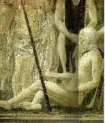 Piero della Francesca the legend of the true cross, oil painting